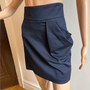 Elegant Navy Skirt